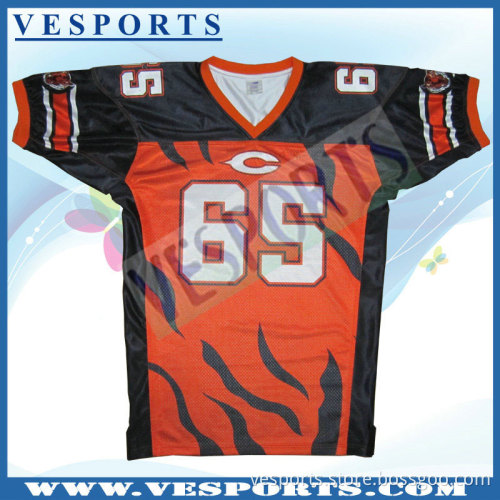 China Manufacturer Sublimated American Football Jersey